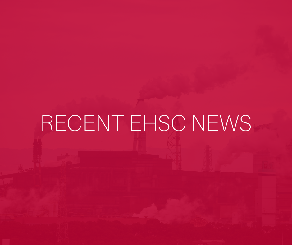 recent ehsc news (blogs) red